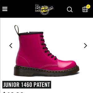Dr martin hot pink
